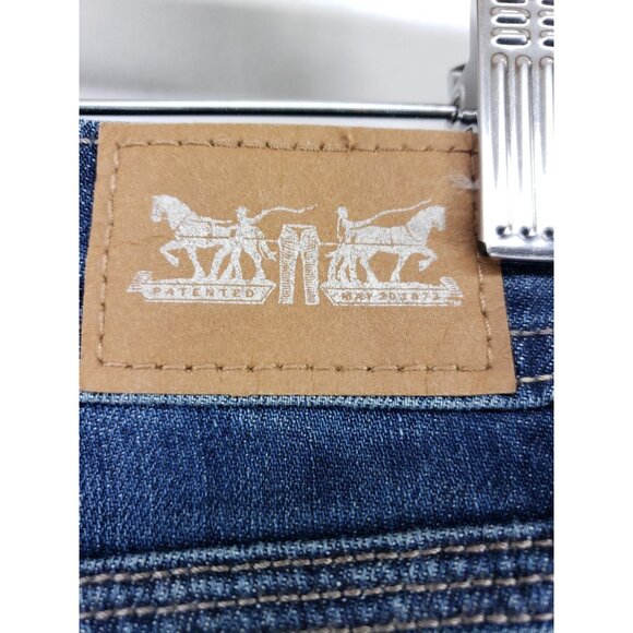 Levi's 529 Jeans Women's 10 Curvy Boot Cut Stretch Medium Wash Denim - Picture 7 of 8